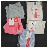 Women's size X-Small shorts and skorts. New w/