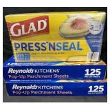 2- 125ct. Boxes of Reynolds Kitchens Pop-Up