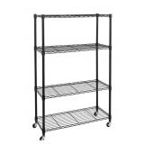 Seville Classics 4-Tier Steel Wire Shelving, 36'