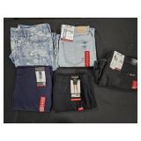 Women's size 14 jeans, shorts and size 16 jeans.