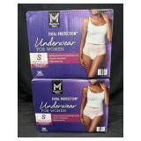2- 96ct. Boxes of Size Small Total Protection