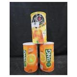 2- Tang orange drink mix 4lb each. 4C Lemon Iced