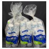 3- 92ct. Bags of Dixie To Go Insulated 12oz.