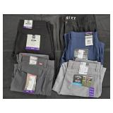 Men's pants sizes 36x30, 36x32 and 36x34. New w/