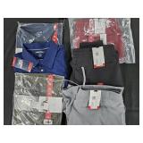 Men's size X-Large shirts and shorts. New w/ tags