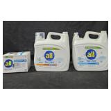 2- All laundry detergent 208oz each. All dryer