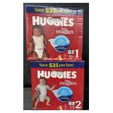 210ct. Box of Huggies Little Snugglers Size 2