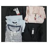 Women's size X-Large dresses and rain jacket. New