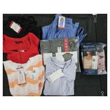 Women's size X-Large shirts, pajama set, dress