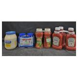 Hellmann's mayonnaise 64oz. Miracle Whip 60oz. 2-