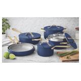(MSRP: $199) 11-Piece Modern Ceramic Cookware Set