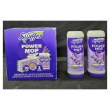 Swiffer Power Mop set and 2 Swiffer Power Mop