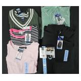 Women's size Large shirts and hoodies. New w/