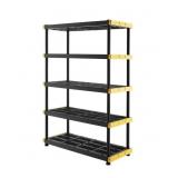 5-Tier Heavy-Duty Shelf, 48'W x 20'D x 72'H,