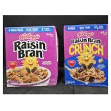 Raisinn Bran 4lb. Raisin Bran Crunch 42oz