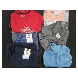 Men's size Large shirts, shorts and pajama set.