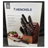 Henckels 15pc. Stainless Steel Knife Block Set
