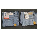 Women's size 12 Jean shorts and jean skirt. New