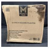14-Inch Square Planter