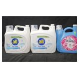 2- All laundry detergent 208oz each. Downy fabric