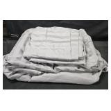 Bedding out of package: King size sheet set