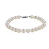 White Cultured Freshwater Pearl Strand Bracelet