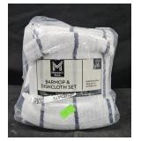 Barmop and dishcloth set of 16