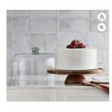 Mark 2-in-1 Cake Stand with Serving Tray