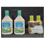 2- Hidden Valley Ranch dressing 40oz each. Olive