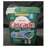 Cascade dishwasher pacs 103 count