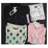 Women's size Small denim jacket, dress and