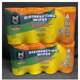 8- 78ct. Canisters of Disinfecting Wipes