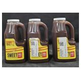 3- Sonny's BBQ Sauce 84oz each