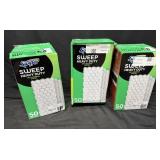 3- 50ct. Boxes of Swiffer Sweep Heavy Duty Dry