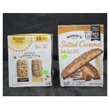 Soft baked almond flour bars 18 count. Nonni's