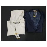 Men's size Medium rain jacket and DKNY blazer.
