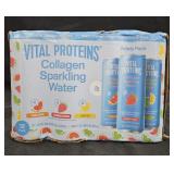 Collagen sparkling water 12 pack 12oz cans