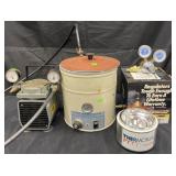 Heated Vacuum Desiccator, Thermoflask and