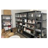 4 metal shelves, contents NOT included, 2-30ï¿½ x