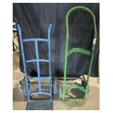 2 hand trucks, 46ï¿½-48ï¿½ high