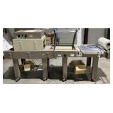 Clamco heat sealer and conveyor, 53ï¿½ x 30ï¿½ x 39ï¿½