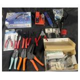 Dremel, soldering irons, crimpers and more
