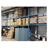 2-8ï¿½ & 1-12ï¿½ wide pallet racks, contents Not
