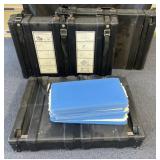 3 EMI portable display panels in cases
