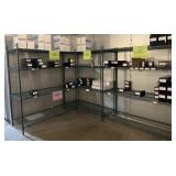 3 wire racks, 5ï¿½ x 2ï¿½ x 74ï¿½ high, contents Not