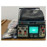 VU-Data portable Oscilloscope with attachments,