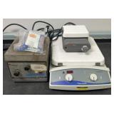 3 lab equipment: Fisher Scientific Isotemp,