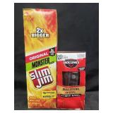 18-1.94 oz Slim Jim smoked snack sticks &