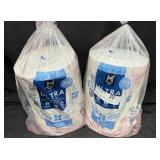 2- 300ct. Bags of 8.5' Ultra Paper Plates