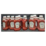 9- Heinz ketchup 44oz each